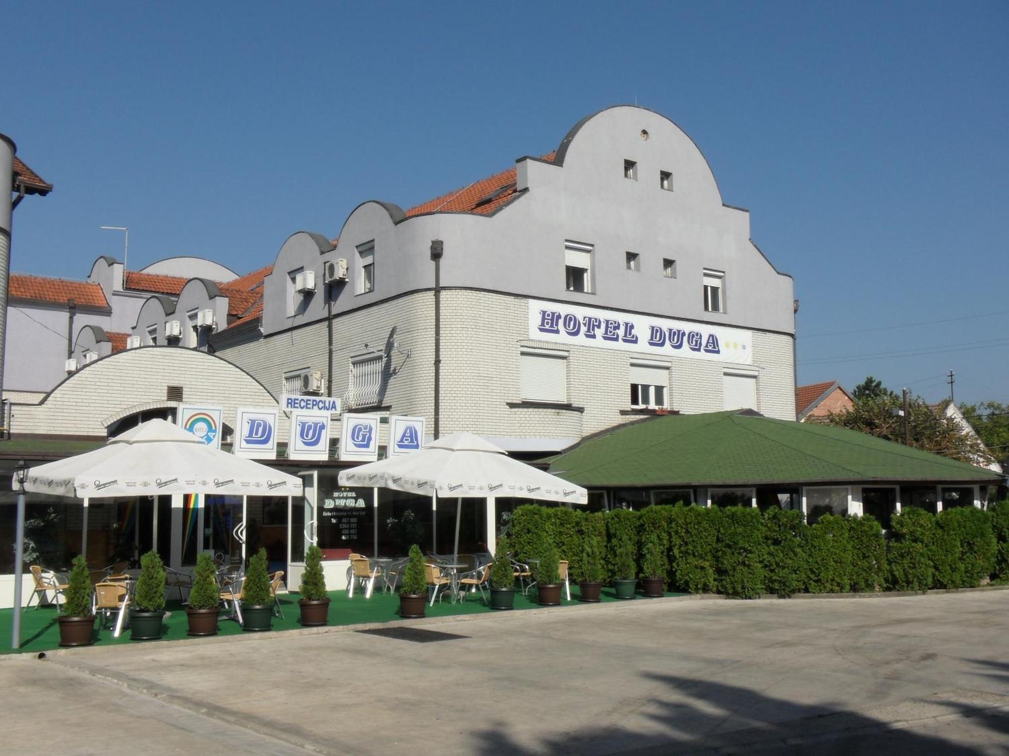 Hotel Duga Novi Sad Bagian luar foto